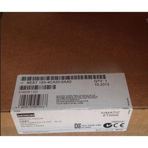 NewSiemens 6ES7193-4CA20-0AA0 5 Terminal Modules for ET 200S 6ES7 193-4CA20-0AA0