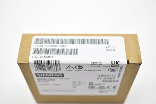 New Siemens 6ES7135-6GB00-0BA1 6ES7 135-6GB00-0BA1 ET 200SP Analog Output Module
