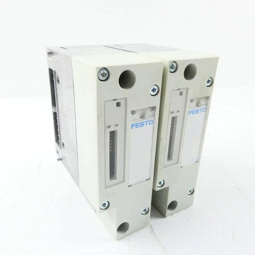 2x FESTO VABA-S6-1-X2 (550663) (24VDC) PNEUMATIC INTERFACE - set of 2