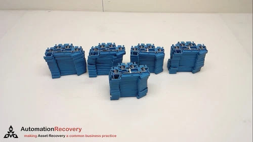 SIEMENS 8WH2 025-0AF01, SENTRON BLUE THROUGH-TYPE TERMINAL BLOCK, SEE DE #243478