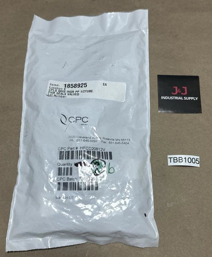 (6) NEW- CPC HFCD20812V Qdis Polypropylene Coupling 1/2" Tube || WARRANTY ????