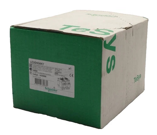 Schneider Electric TeSys Reversible Contactor 3 Pole LC2D50AK7 | 833968