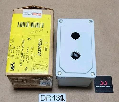 *BRAND NEW* Allied Moulded AM2PB22 NEMA 4X PB Enclosure 2-Hole ???? + Warranty!