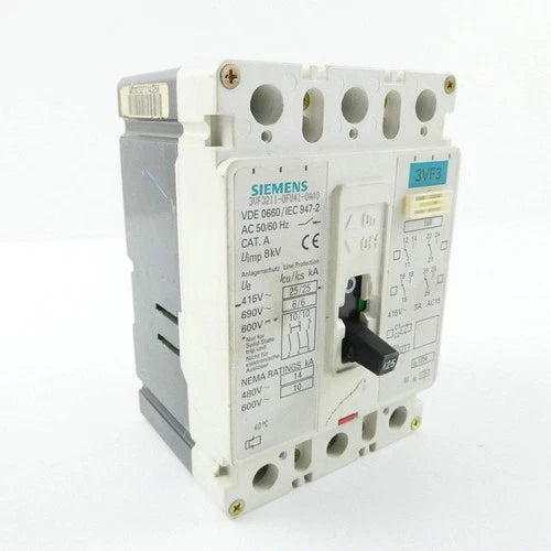 SIEMENS 3VF3211-0FU41-0AA0 CIRCUIT BREAKER
