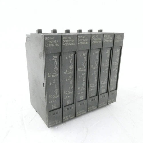 6x SIEMENS SIMATIC S7 6ES7 132-4HB00-0AB0 RELAY OUTPUT MODULES - set of 6
