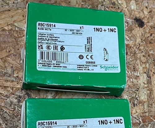 Schneider Electric - A9C15914 - Acti9 iACTs Auxiliary Contact 1NO+1NC 24-240VAC
