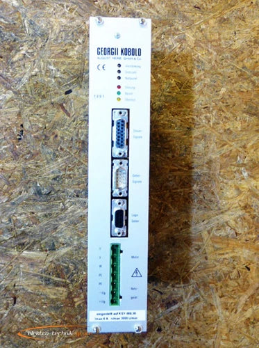 Georgii Kobold KSV 6/20 E1-M3-K4/Z1/P2/G1 AC-Servoregler m. Restgew?hrleistung !