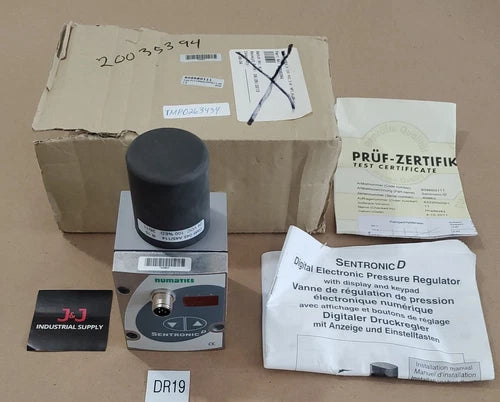 *BRAND NEW* Asco Numatics 6096B0111 Sentronic Pressure Regulator 3/8" + Warranty