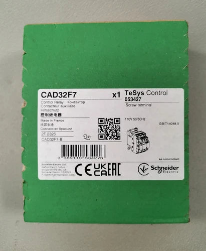 Schneider 053427 TeSys Control CAD32F7 NEU OVP