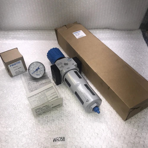 **New In Box FESTO LFR-3/8-D-MIDI 159582 Filter Regulator MA-50-16-1/4 356759#