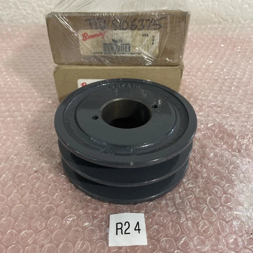 (2) New Browning 2BK47H 2 Groove Cast Iron Sheave?Fast Shipping +Warranty