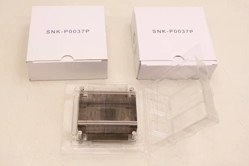 2x  SNK-P0037P 1U  LA1366 (X8) passive CPU Sink Heatsink K¨¹hler SNKP0037P OVP