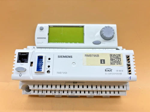 SIEMENS HVAC PRODUCTS RMB795B-1 SYNCO HEATER CONTROLLER WITH RMZ790 DISPLAY