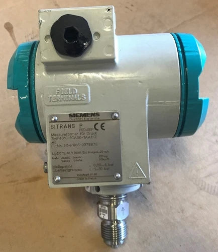 SIEMENS SITRANS P 7MF4010-1CA00-1AA1-Z Pressure Transducer