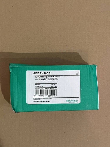 Schneider Electric Modicon ABE7H16C31 Wiring base with 3T blocks per channel