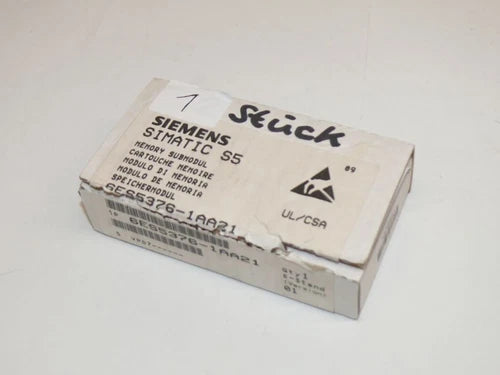 Siemens 6ES5376-1AA21 Simatic S5 6ES5 376-1AA21 E:01 NEU-OVP