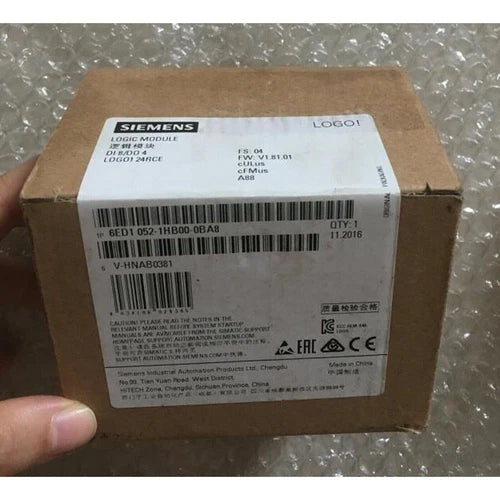 New Siemens 6ED1052-1HB00-0BA8 LOGO 24RCE logic module 6ED1 052-1HB00-0BA8