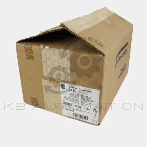 (NEU) A-B 2711-K6C8 PanelView 600 HMI, Farbe, Tastatur, DH+ & RS-232 Druckera...
