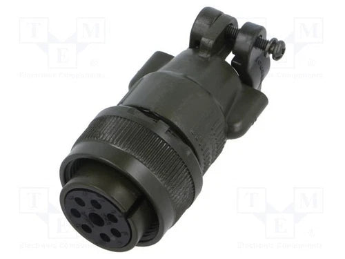 25 peças, conector AMPHENOL DS3106F-18-8S DS3106F-18-8S