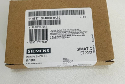 New Siemens 6ES7138-4DF01-0AB0 6ES7 138-4DF01-0AB0 Electronics module for ET200S