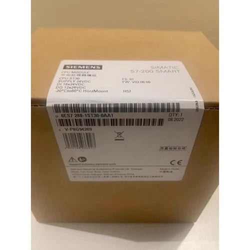 New Siemens 6ES7288-1ST30-0AA1 6ES72881ST300AA1 SIMATIC S7-200 SMART CPU ST30