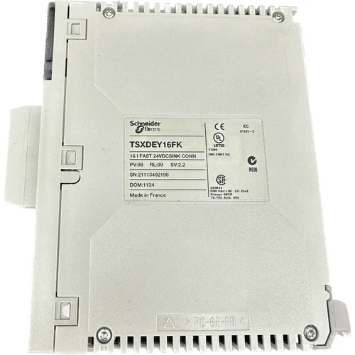 16I FAT 24VDC SINK CONN TSXDEY16FK CUTTER 072551 MODICON