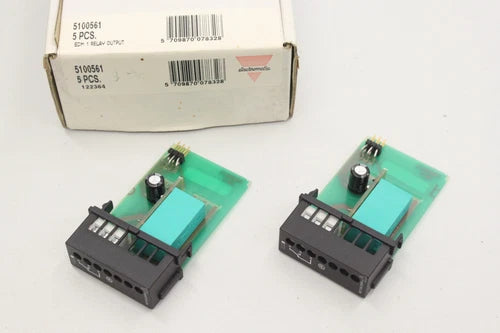 2x CARLO GAVAZZI 5100561 EDM Relay Output 5709870078328 OVP