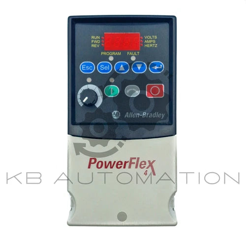 22A-A3P6N113 PowerFlex4 AC Drive, 240VAC, 1-ph, 3.6A, 0.75kW (1HP), frame size A