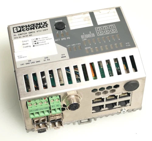 Phoenix Contact 29 89 32 3 | FL SWITCHESMCS 6TX/2SFP | HW:05 | 2989323