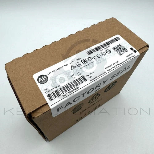 1783-ETAP1F Stratix 3-port EtherNet/IP tap, 2-port copper and 1-port fiber