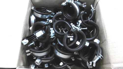 49x Mefa Omnia Rohrschelle 与 Schalld?mmprofile 42mm| 1 1/4" | M10 NEU 过压保护