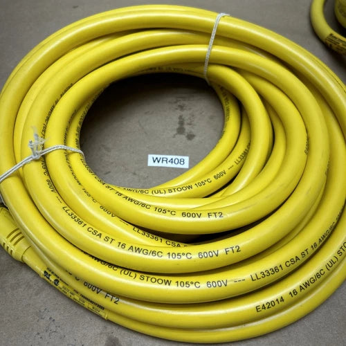 (1) BRAD HARRISON 106000A01F3008 6P FEMALE STRAIGHT 30' FAST SHIPPING!+ WARRANTY