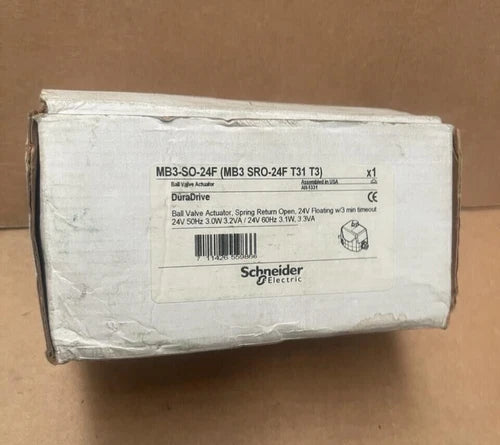 Schneider Ekectric DURADRIVE - MB3-SO-24F - Ball Valve Actuator