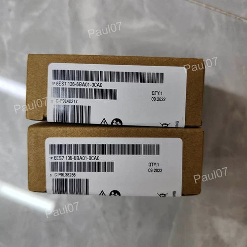 New Siemens 6ES7136-6BA01-0CA0 Electronic Module for ET200SP 6ES7 136-6BA01-0CA0
