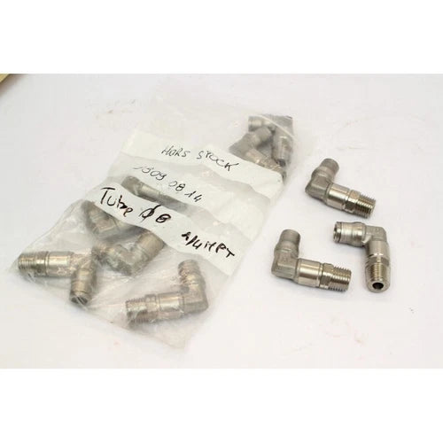 10Pcs LEGRIS 3809 08 14 Raccord coud¨¦ 8mm vers 1/4 (B9)