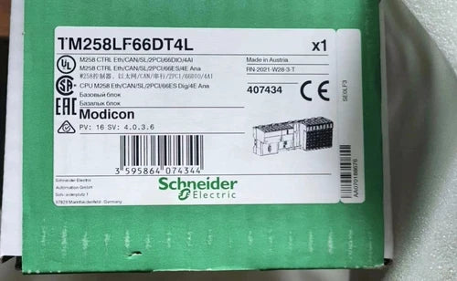 For NEW Schneider TM258LF66DT4L PLC Programmable vs Original and Authent