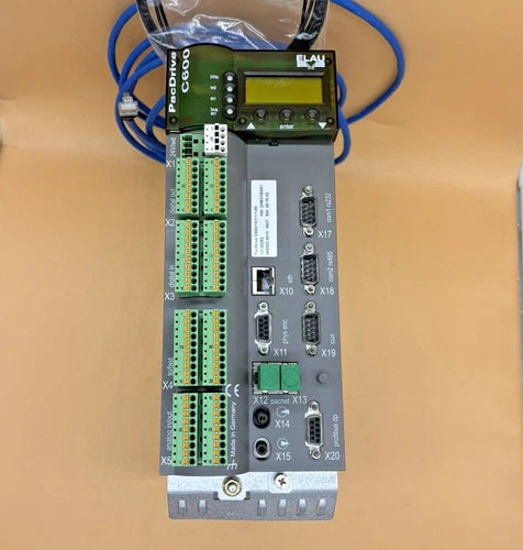 SCHNEIDER ELAU PACDRIVE C600/10/1/1/00 9-Axis Servo Controller 13130262