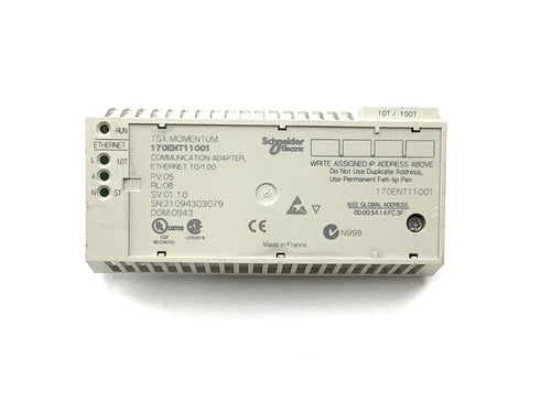 170ENT11001 - SCHNEIDER ELECTRIC Com. Adapter      REFURBISHED