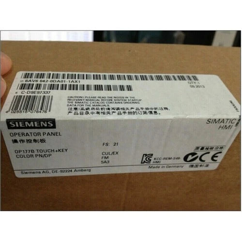 NEW SIEMENS SIMATIC HMI TOUCH PANEL 6AV6 642-0DA01-1AX1 6AV6642-0DA01-1AX1