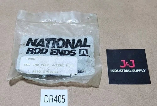 *BRAND NEW* National Rod Ends HM8G Spherical Rod End w/ Zerk Fitting + Warranty!