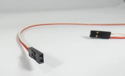 240 St¨¹ck | Verbindingskabel 2-polig | 40cm de comprimento | podridão / weiss | com 2 Steckern