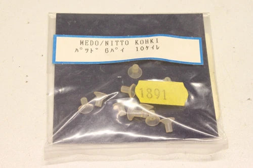 10x 适合 Medo Nitto Kohki Kompressor 6mm Ersatzteile 6191891M91 OVP