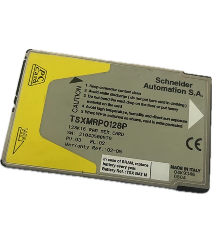 TSXMRP0128P 128KB Modicon Premium Schneider Electric RAM Memory Card