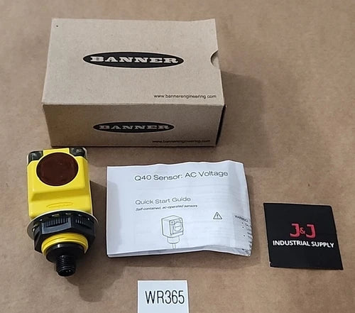*BRAND NEW* Banner Q40AW3LPQ1 Q40 Sensor 20-250Vac 50/60Hz 300mA + Warranty!