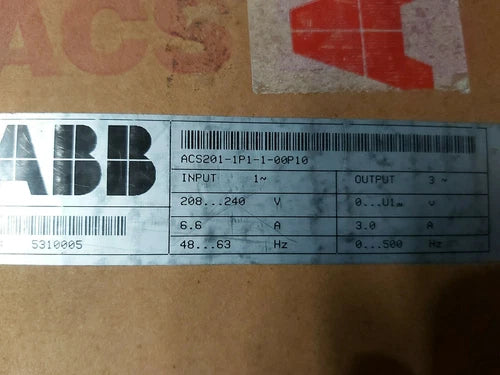 ACS 201-1P1-1-00P10 ABB INVERTER