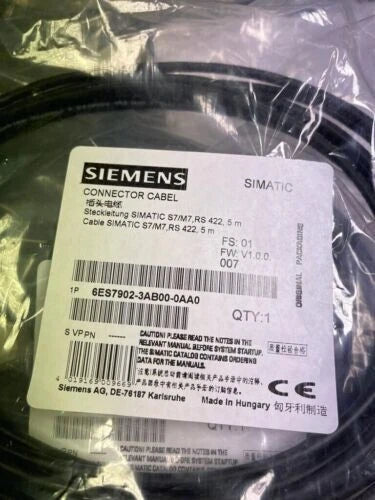 New Siemens 6ES7902-3AB00-0AA0 6ES7 902-3AB00-0AA0 SIMATIC S7/M7 5m length