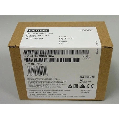 New Siemens 6ED1055-1HB00-0BA2 6ED10551HB000BA2 LOGO DM8 24R expansion