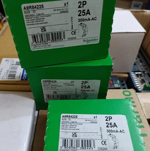 (LOTE 3 UNIDADES) A9R84225 SCHNEIDER ,Diferencial 2P 25A 300mA FACTURA GARANT?A