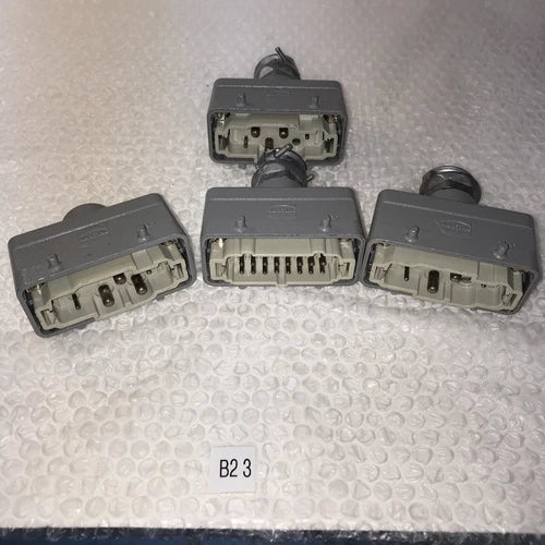 * Used Harting SKV 21 Cable Clamps,with Housing&Electrical Missing 1 Clamp#