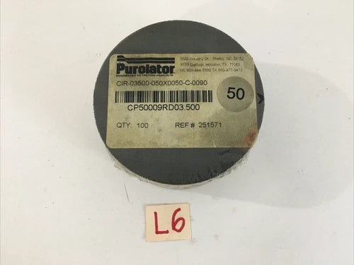 *Bag of 100 - Purolator CP50009RD03.500 Mesh #251571